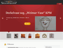 Tablet Screenshot of antiquitaeten-berlin.com
